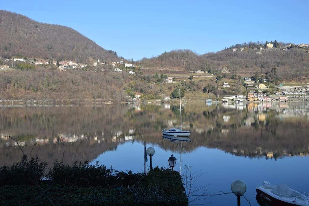 Villa Giardino Con Pontile Sul Lago D'Orta In Riva ออร์ตาซันจูลิโอ ภายนอก รูปภาพ